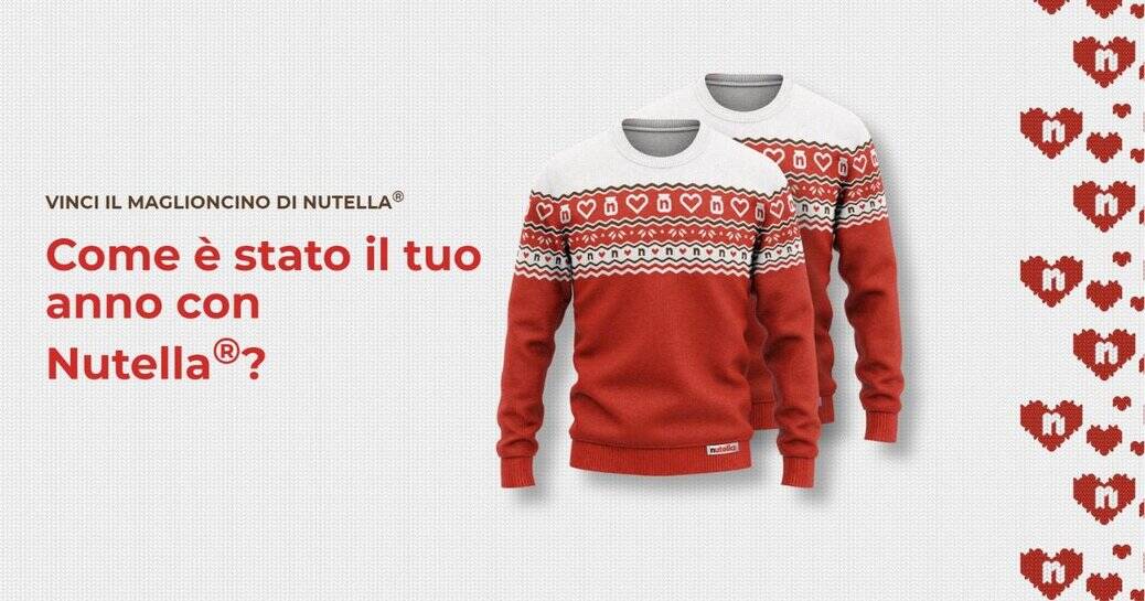 Concorso nutella maglietta online